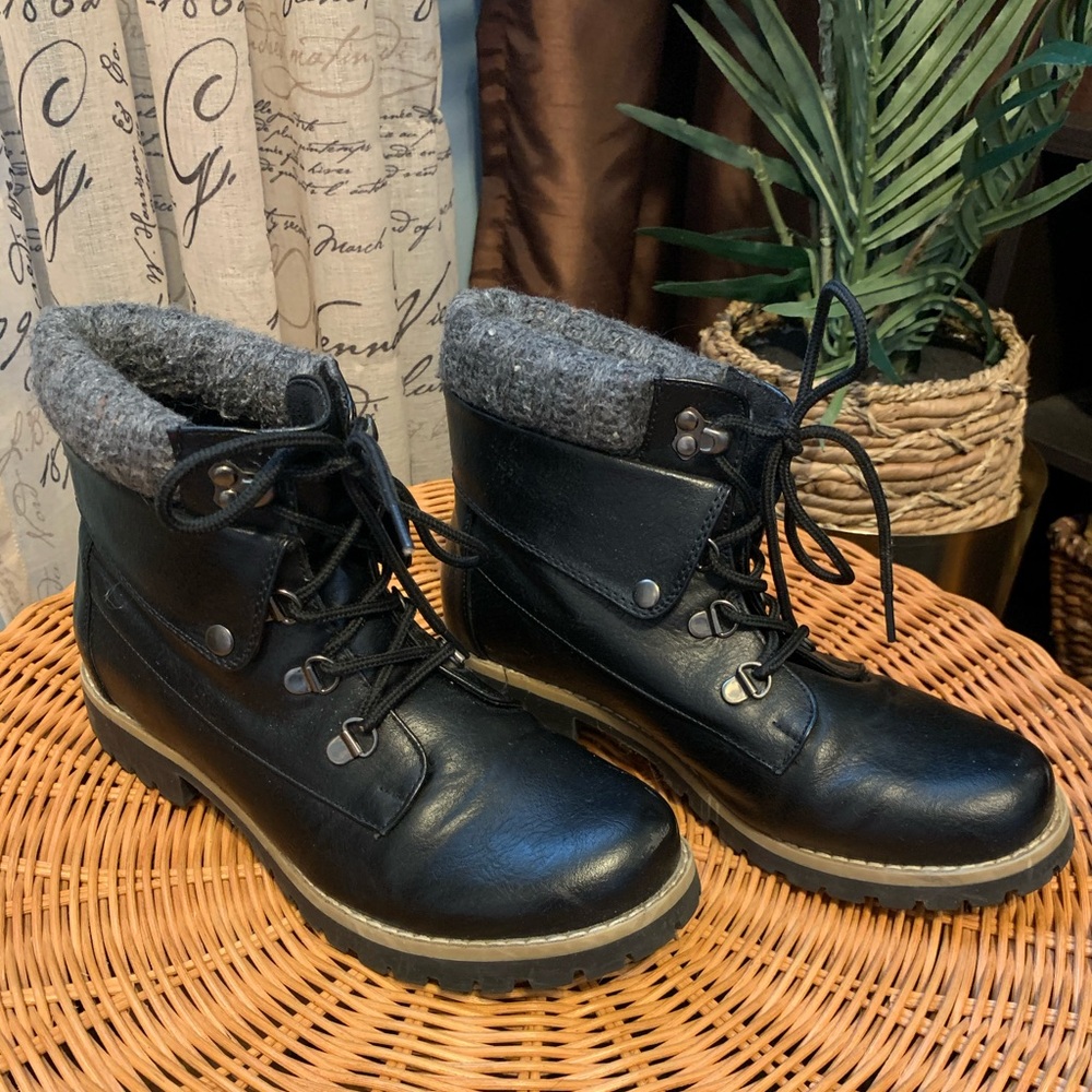 Rampage black work boots
